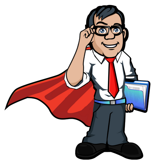 ZheroTax mascot holding a file folder